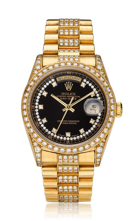 rolex perpetual 18 k gold and diamant|rolex day date 40 price.